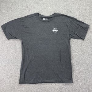 O'Neill T-Shirt Mens Large Yellowfin Tuna Graphic Gray SS Fishing Modern Fit EUC